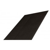 Crown Tuff-Spun 3/8" Ribbed Dry Area Anti-Fatigue Mat - 3' x 60', Black (Sold by Linear Foot)